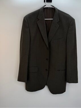 🇮🇹 Lamberti Italian Wool Suit — Size 42 Jacket + 36x32 Trousers